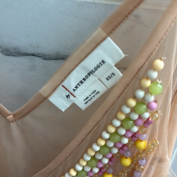 Anthropologie beaded camisole, XS/S - Picture 2 of 5